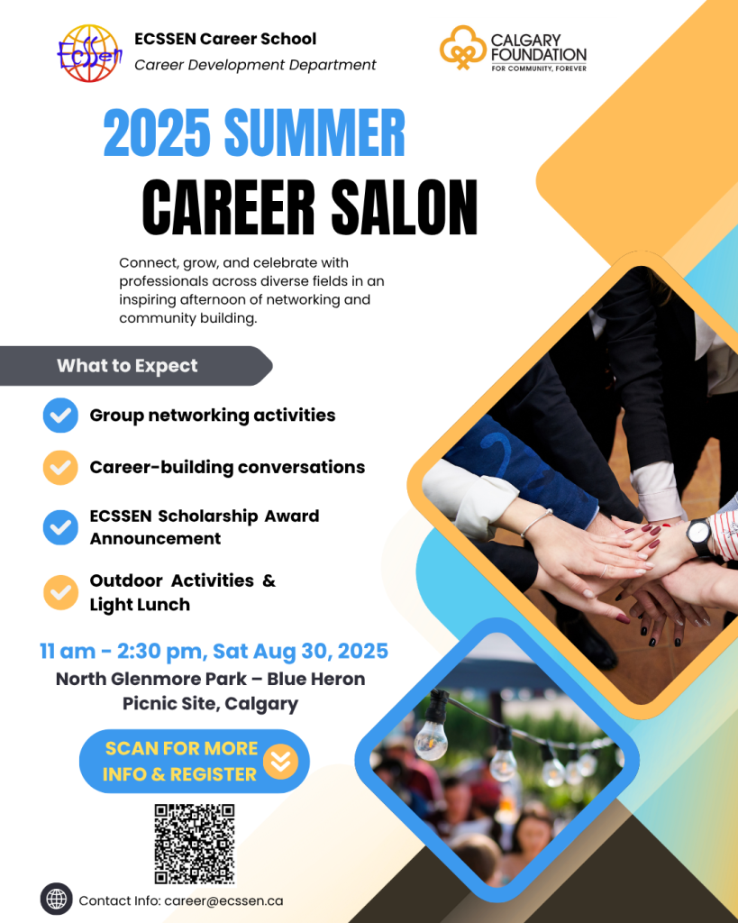 Blue and White Modern Career Fair Instagram Post Blue and White Modern Career Fair Instagram Post